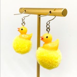 Yellow Baby Duck Easter 🐣 Peep Inspired earring